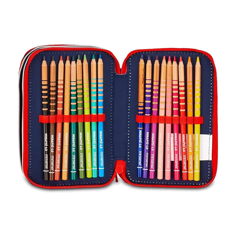 Astuccio a 3 Cerniere Seven Spiderman