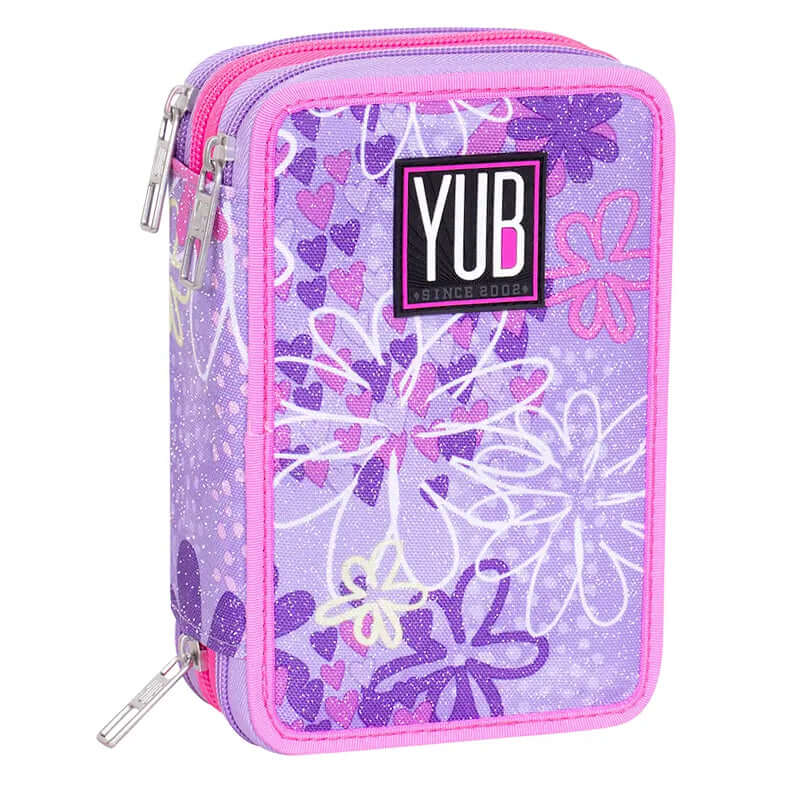 Astuccio 3 Cerniere Seven Yub Magi Shade Flower