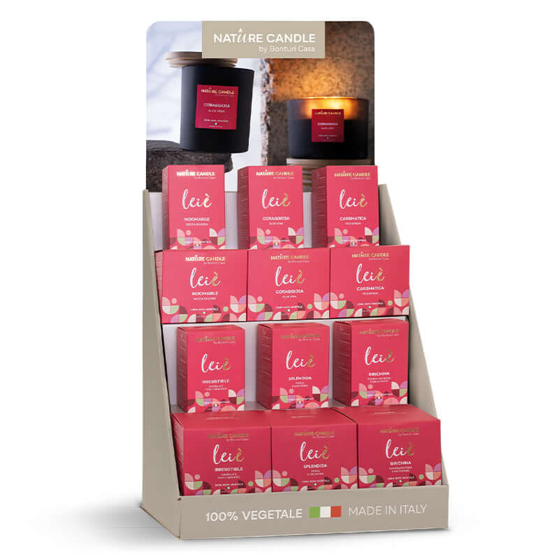 Candela Natural Candle Coraggiosa Aloe Vera