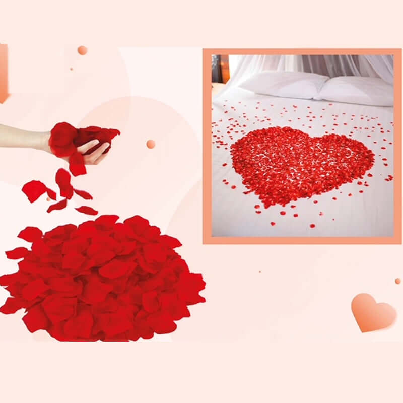 Petali Rossi in Tessuto