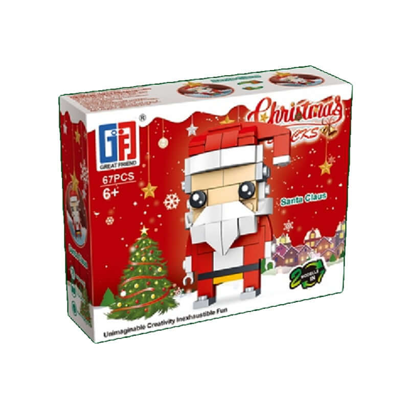 Christmas Blocks Santa Claus Babbo Natale