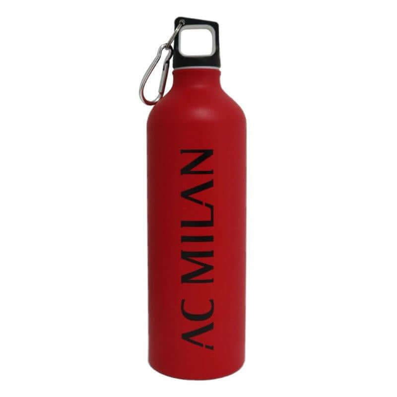Borraccia Ufficiale Bologna FC 1909 In Alluminio 400 Ml Con Moschettone