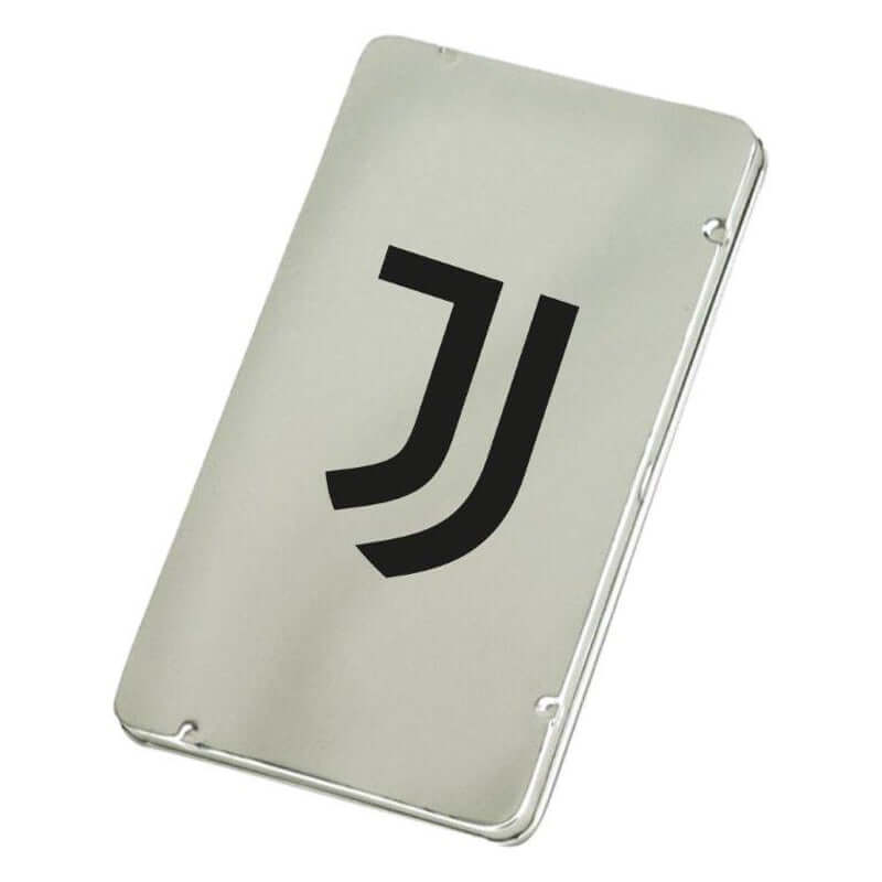 Pastelli Colorati Punta Fine Juventus FC Custodia in Latta Confezione da 12 Colori Assortiti