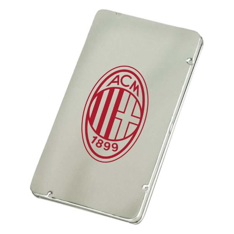 Pastelli Colorati Punta Fine AC Milan Custodia in Latta Confezione da 12 Colori Assortiti
