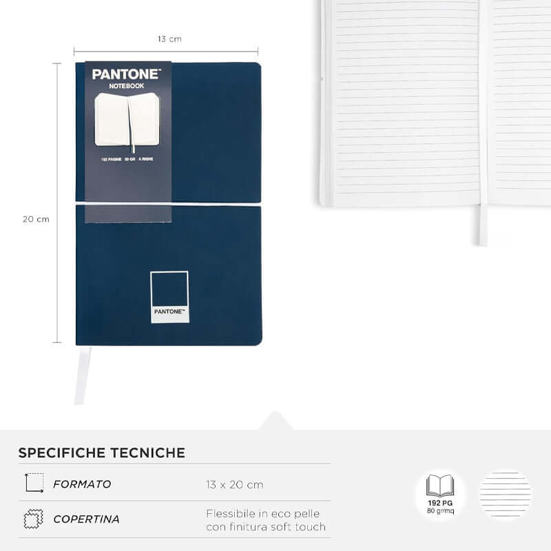 Quaderno Appunti Urban Osama Pantone Colore Blu