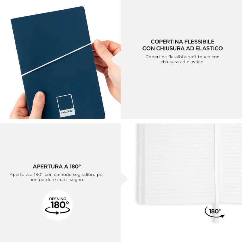 Quaderno Appunti Urban Osama Pantone Colore Blu