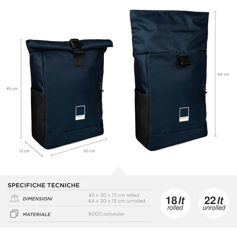 Zaino Urban Osama Pantone Colore Blu