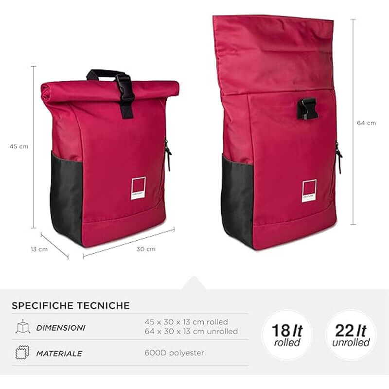 Zaino Urban Osama Pantone Colore Fucsia