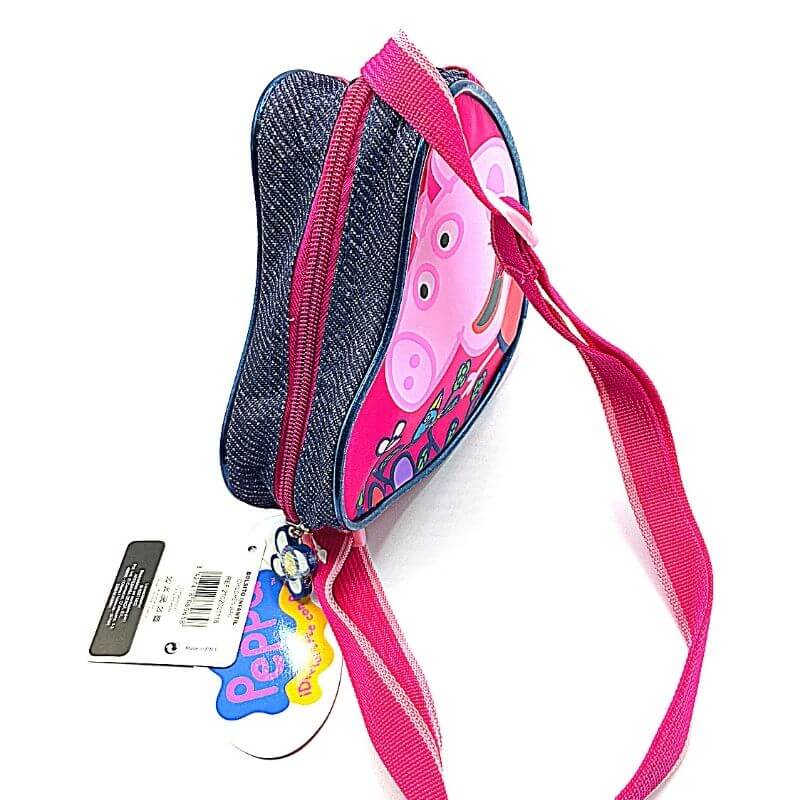 Borsa a Forma di Cuore di Peppa Pig 15 x 15 x 6,5 cm