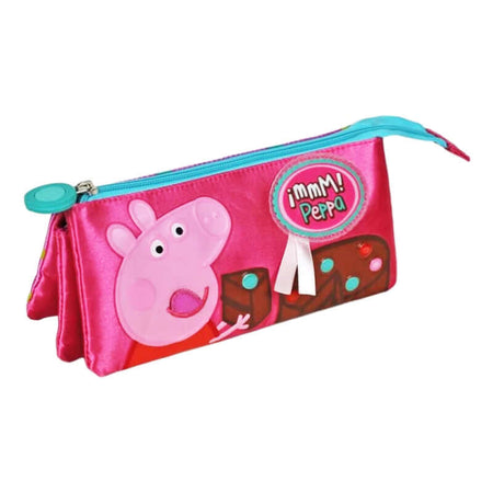 Bustina Astuccio Peppa Pig Doppia Cerniera