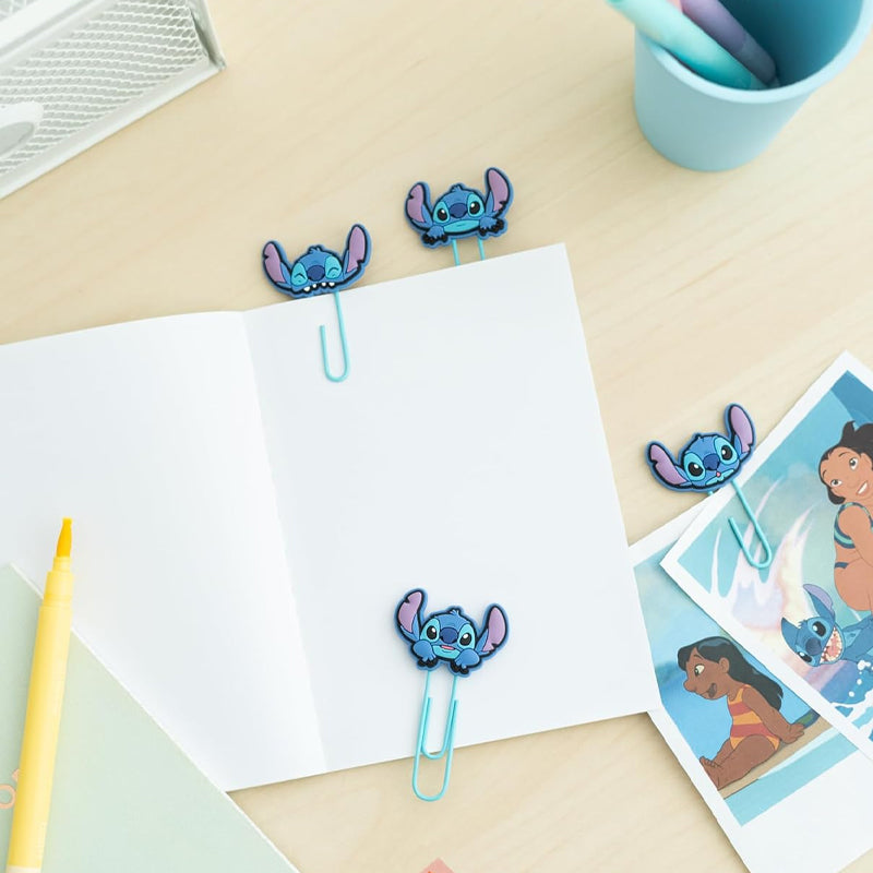 Set di 4 Graffette per Fogli Disney Stitch