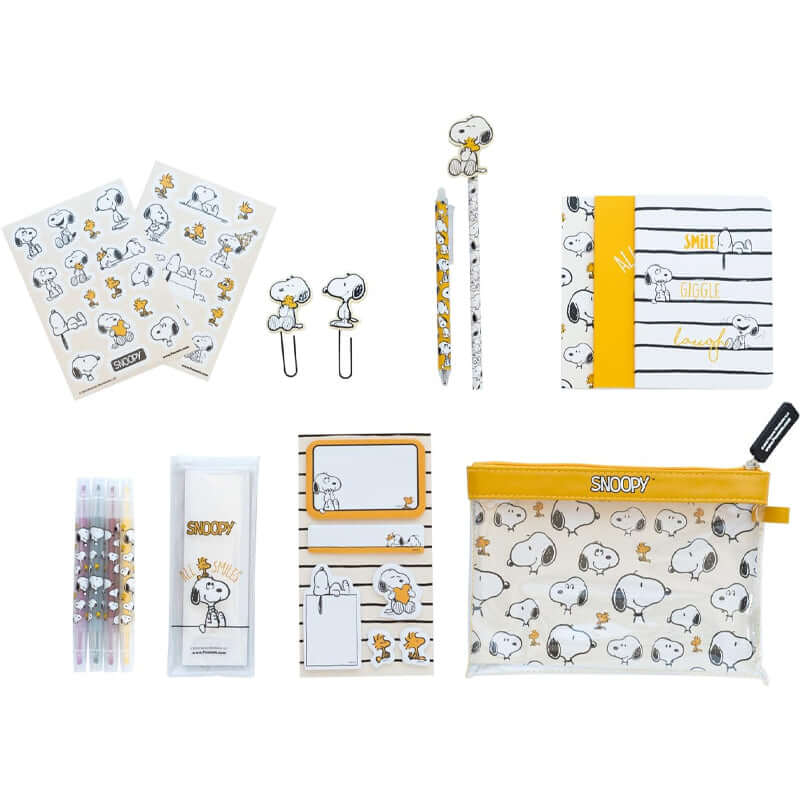 Set Cancelleria Peanuts Snoopy