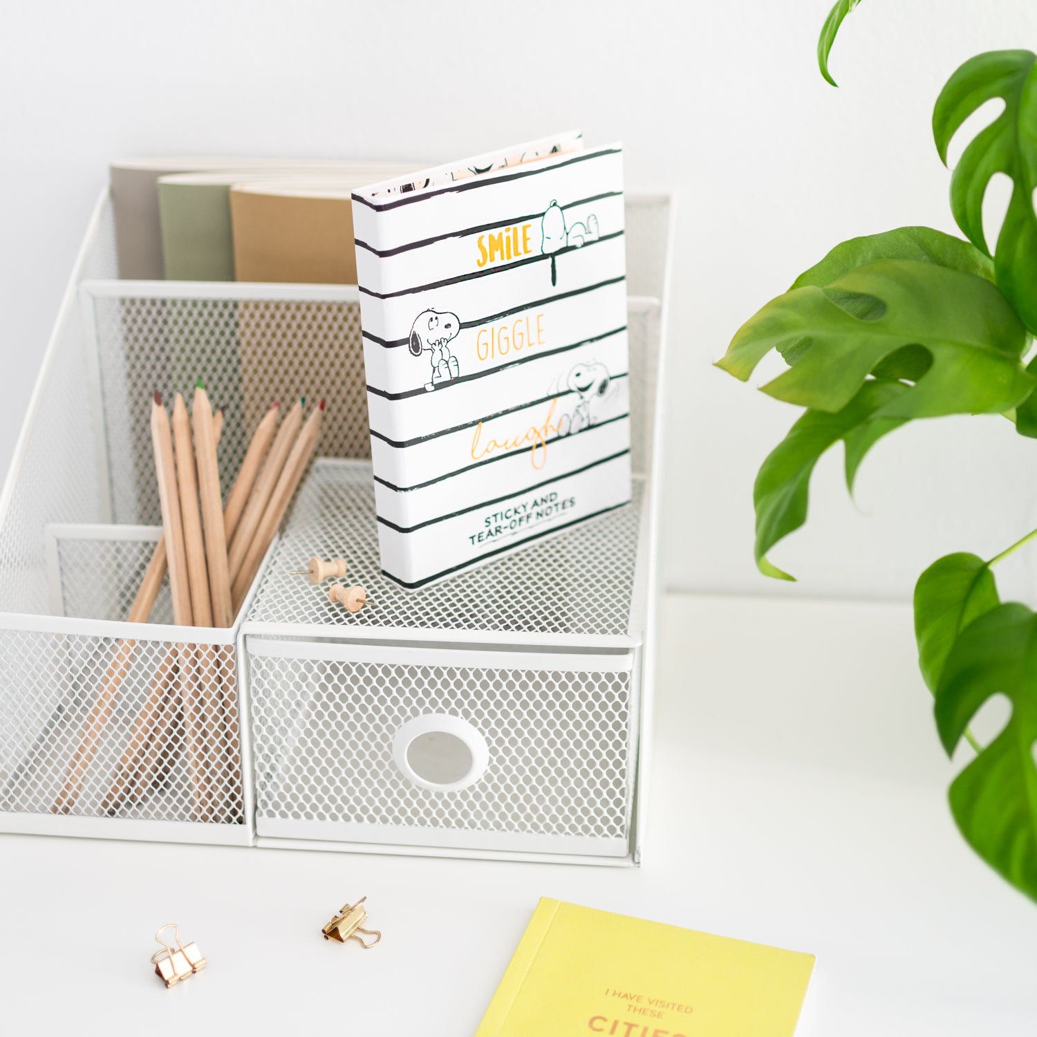 Set Blocchetti Adesivi Snoopy Peanuts