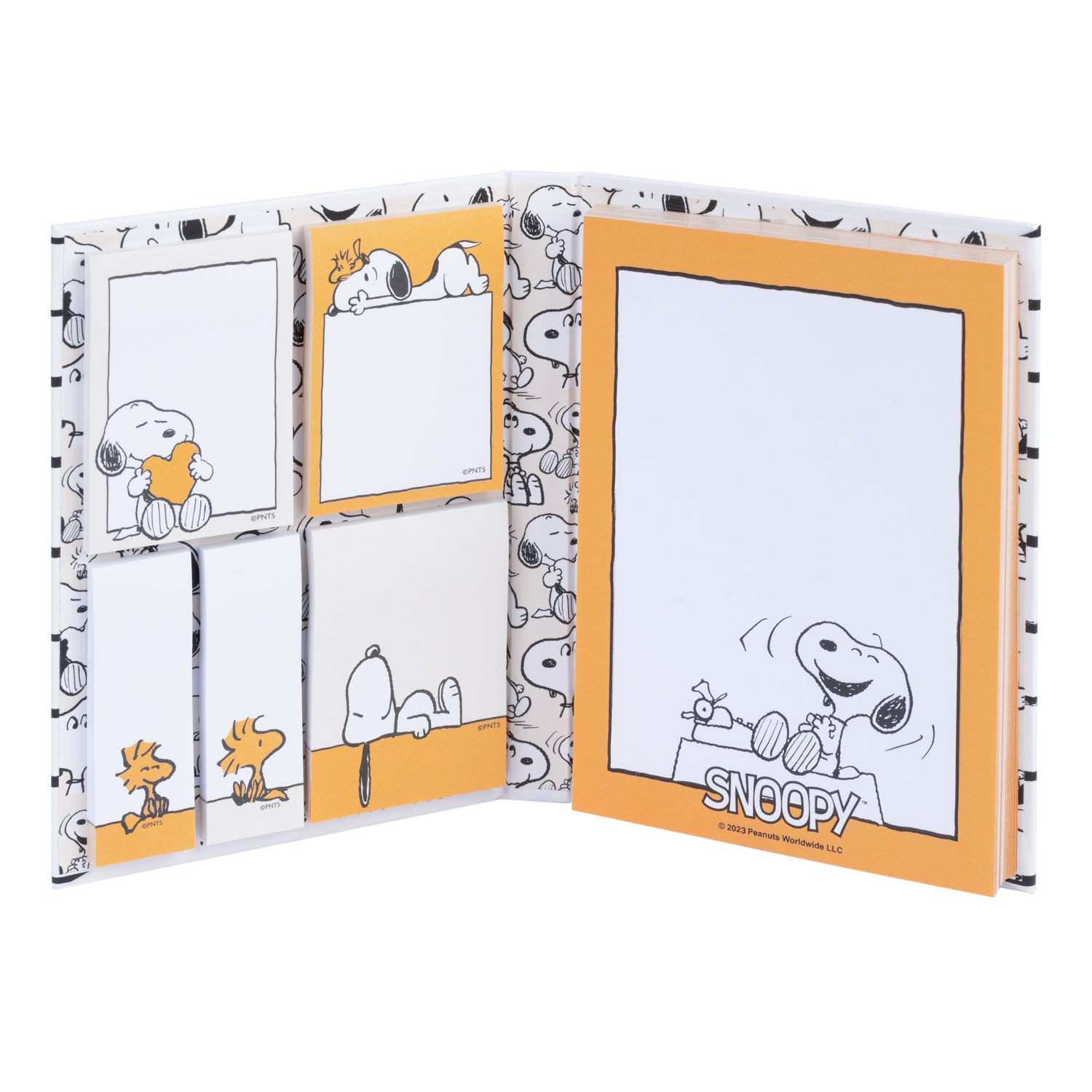 Set Blocchetti Adesivi Snoopy Peanuts
