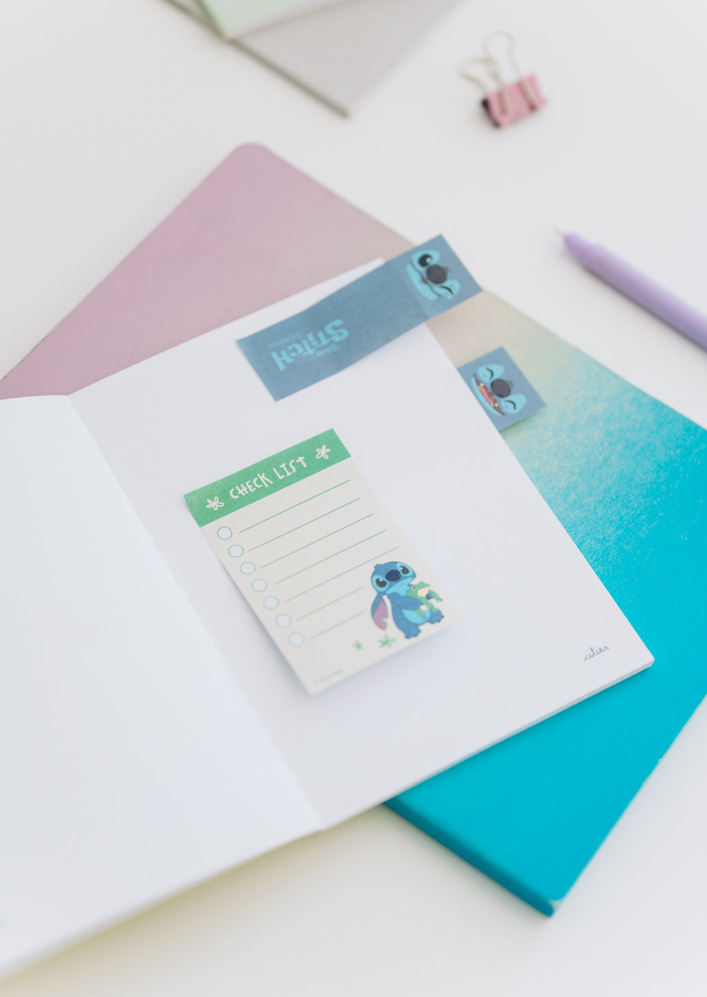 Set Post-it e Adesivi Disney Stitch