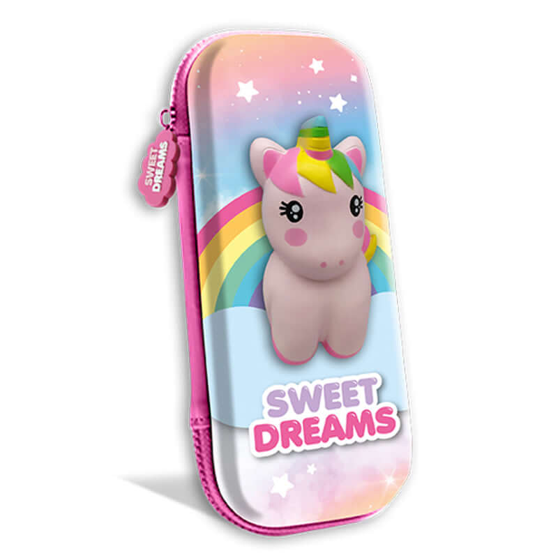 Bustina Astuccio 3D Unicorno Sweet Dreams Squishy