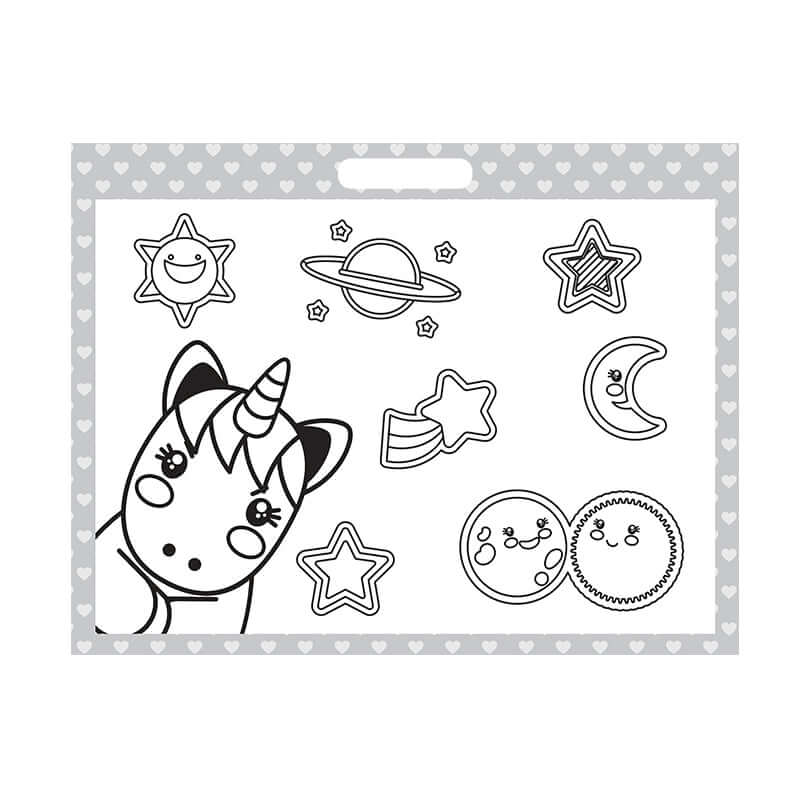 Set da Disegno con kit colori Unicorno Sweet Dreams