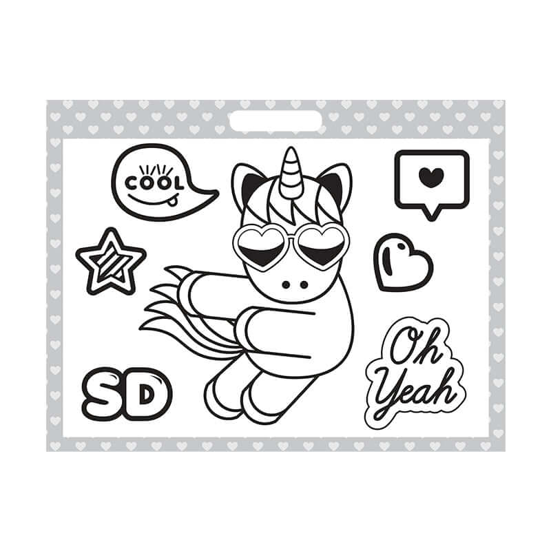 Set da Disegno con kit colori Unicorno Sweet Dreams