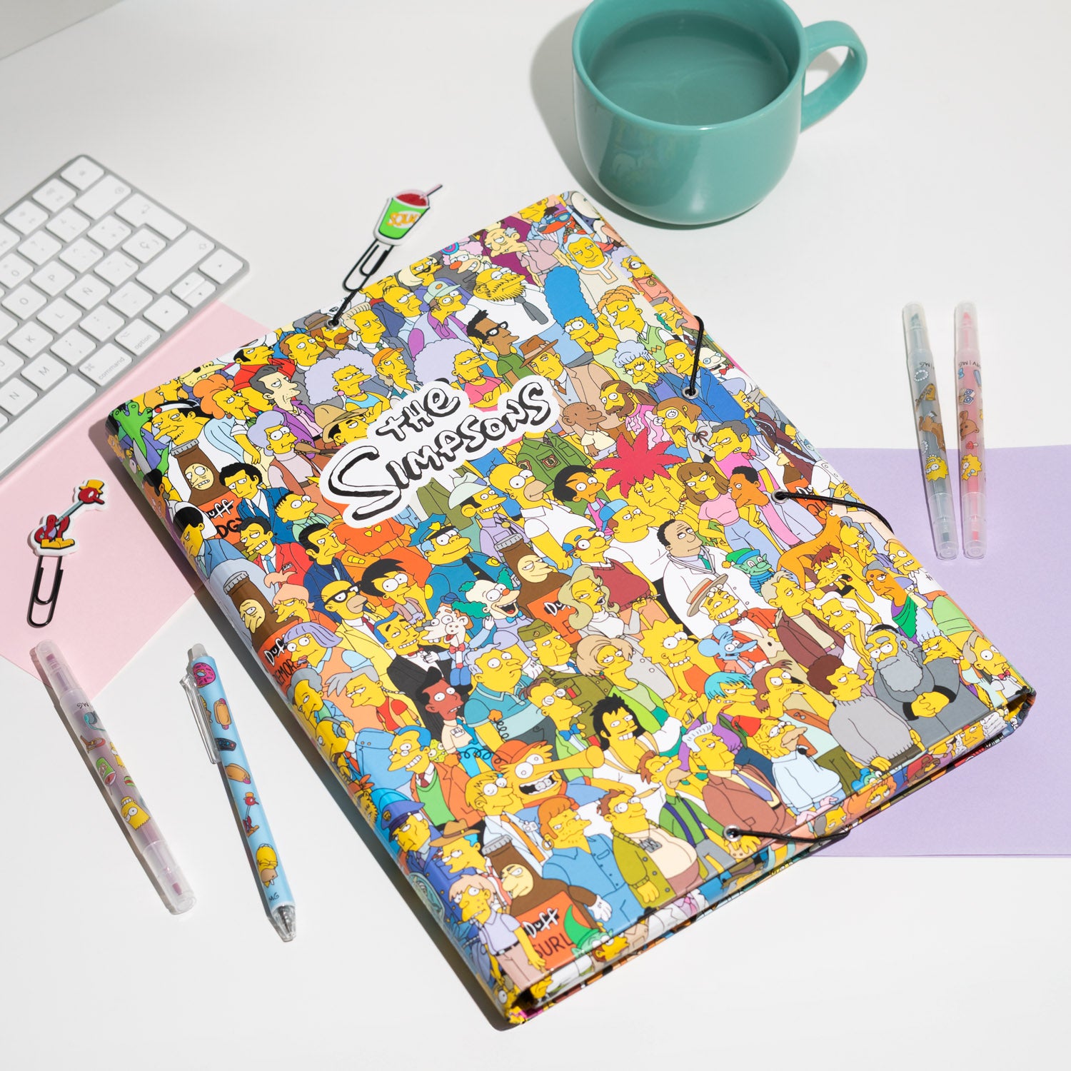 Cartelletta con Elastico The Simpson