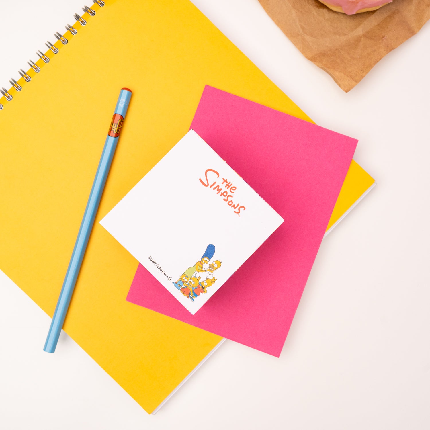 Blocchetti Adesivi The Simpson Formato 75 x 75 mm