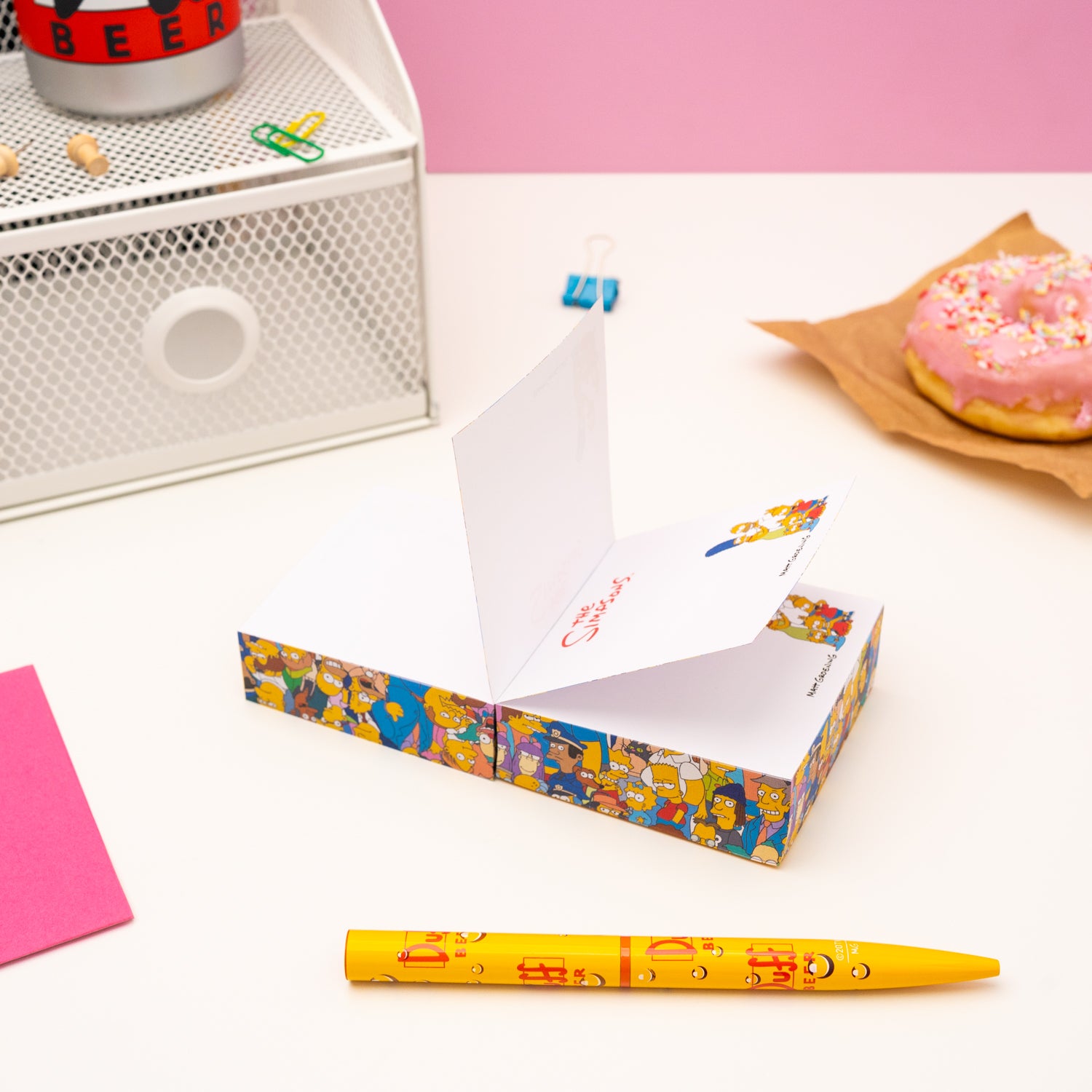 Blocchetti Adesivi The Simpson Formato 75 x 75 mm