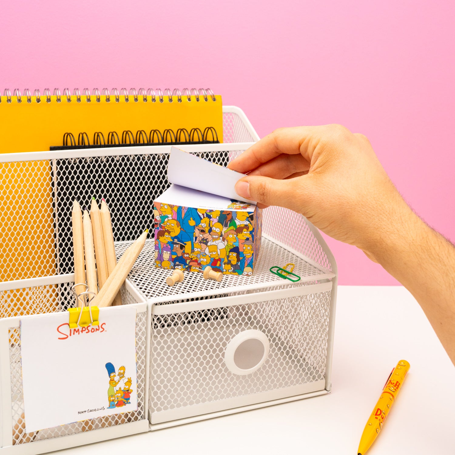 Blocchetti Adesivi The Simpson Formato 75 x 75 mm