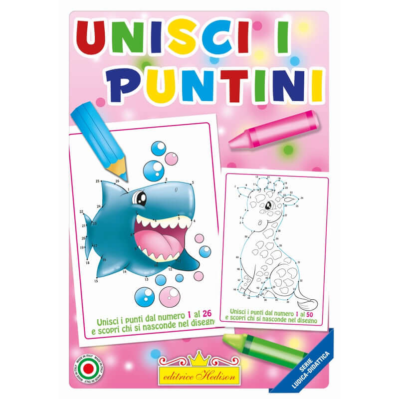 Colora Unisci i Puntini Editrice Hedison