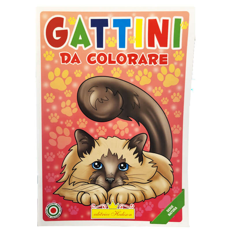 Gattini da Colorare Editrice Hedison