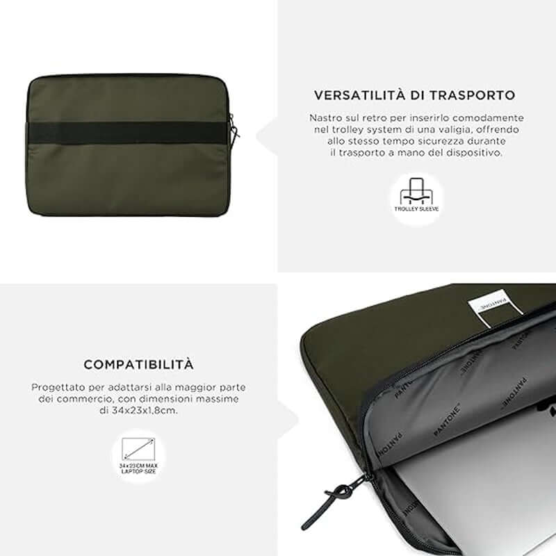 Custodia PC Osama Pantone Colore Verde