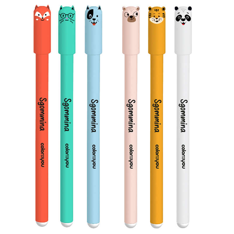 Penna Cancellabile Sgommina Fantasie Assortite