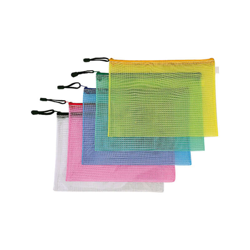 Busta in Plastica con Cerniera Colore Trasparente Confezione un Pezzo