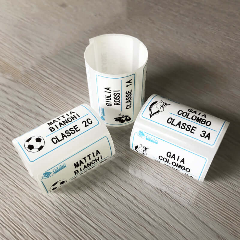 Kit 30 Etichette Personalizzate con Nome 50 x 30 mm