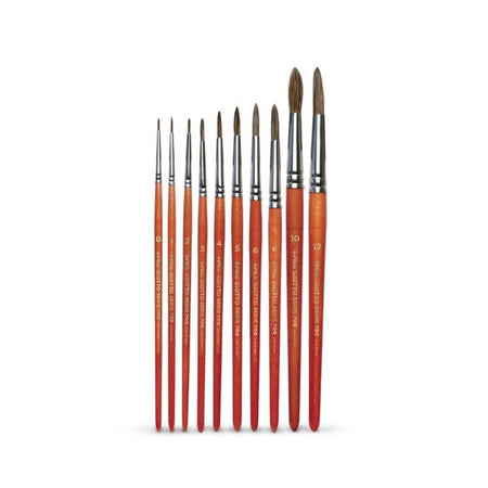 Set 90 Pennelli Pittura Acrilica A Punta Fine Per Modellismo E Dettagli | Professionali