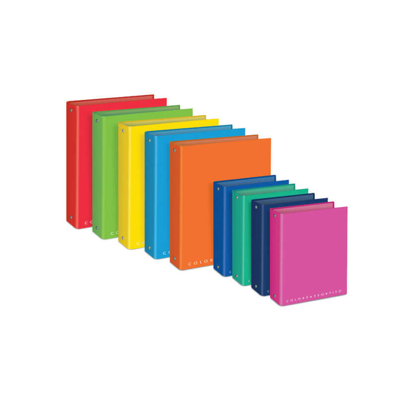 Raccoglitore ad Anelli Formato Maxi con 4 anelli da 30 mm Colore Giallo