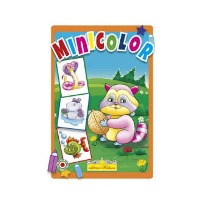 Minicolor Animali Divertenti Hedison 10 Pagine formato A5