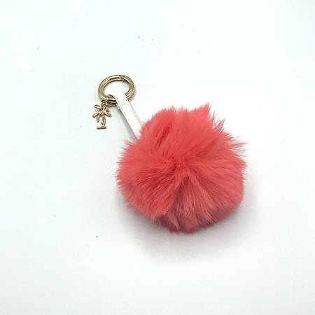 Bag Charm Portachiavi Fantasia Beach Colore Rosa Scuro