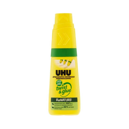 Colla Attaccatutto Uhu Twist e Glue ReNature 35 ml