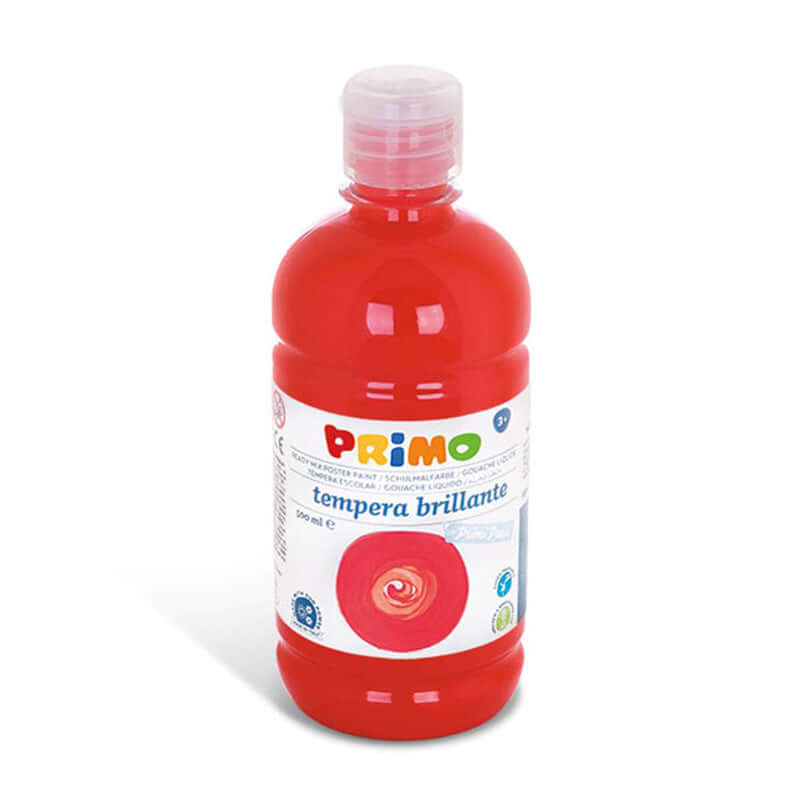 Tempera Pronta 500 ml Primo Colore Rosso Vermiglio