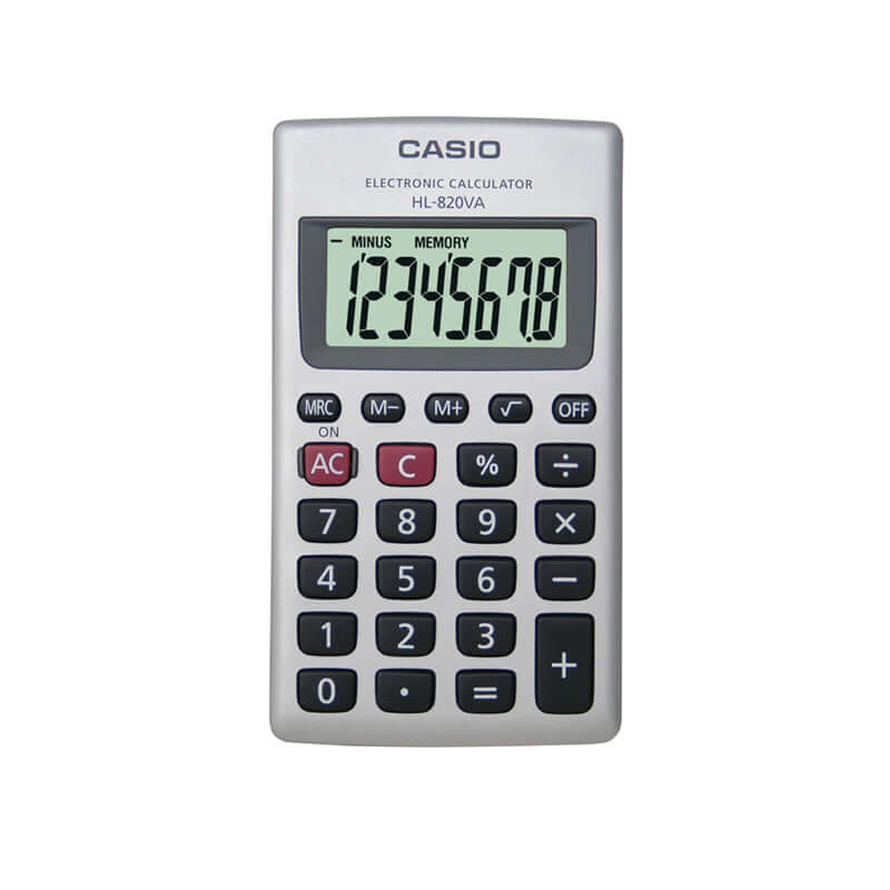 4549526612459 | Calcolatrice Tascabile Casio HL820 - Cartonlineitalia.it