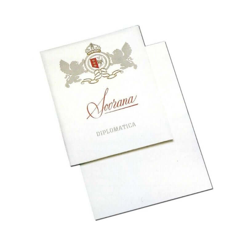 8007758005679 | Busta Diplomatica Sovrana e Carta da Lettera Formato 15x21 cm Taschetta 10 Buste e 10 Fogli Colore Bianco - Cartonlineitalia.it
