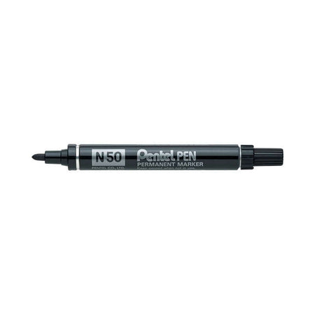 Pennarello Punta Tonda Pentel N50 Colore Nero