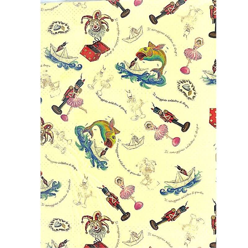 Carta Regalo Dimensioni 70 x 100 cm Luxury Pesante Fantasia Giochi