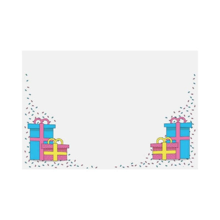 Biglietto Auguri Compleanno Puzzle Personalizzabile Pacchetto con Busta Formato 12x17 cm