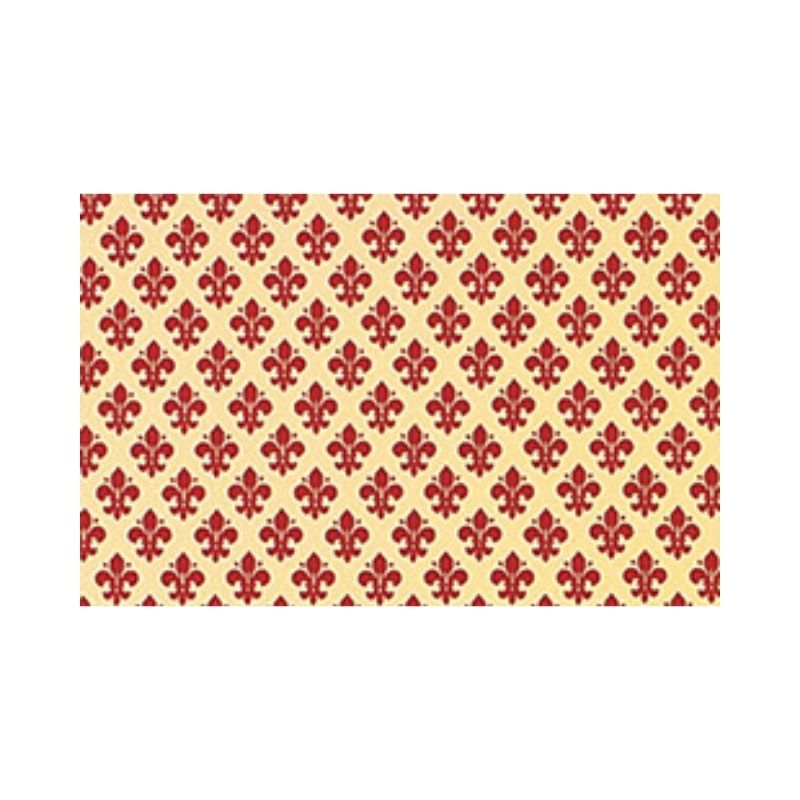Rotolo per Cassetti Rex Adesivo 3 m x 49 cm Colore Giglio Rosso